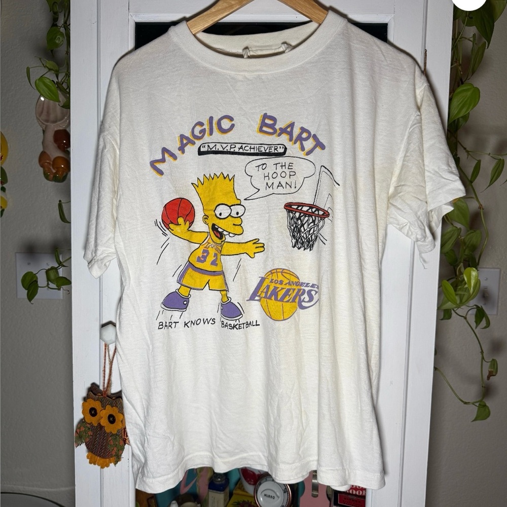 Magic Bart Kids T-Shirt - White